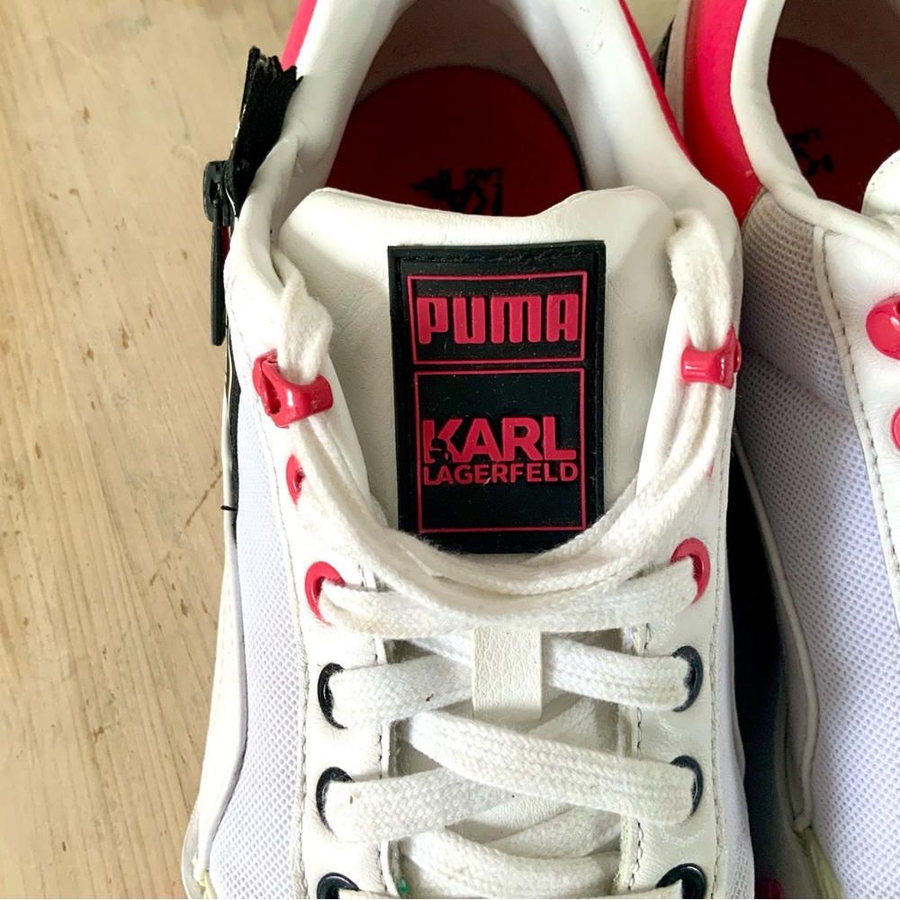 Karl Lagerfeld, Puma Collab Sneakers, Sz 10 - Picture 5 of 12